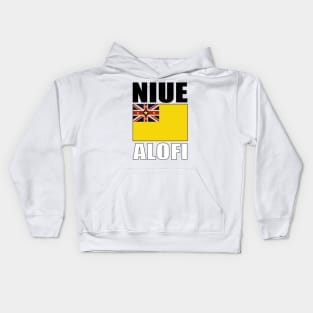 Flag of Niue Kids Hoodie